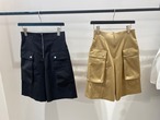 BORDERS at BALCONY UTILITY HALF PANTS ボーダーズアットバルコニー　ユーティリティハーフパンツ