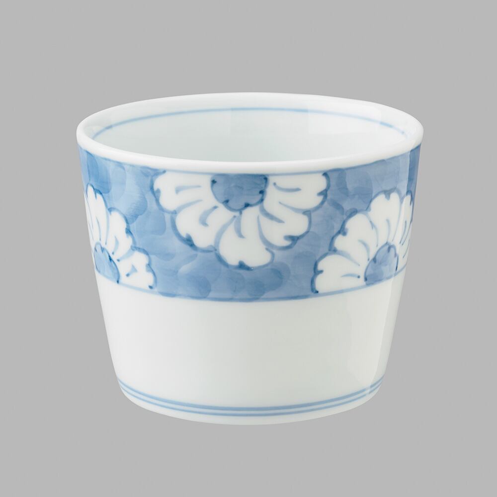 染付割花散らし文(中)