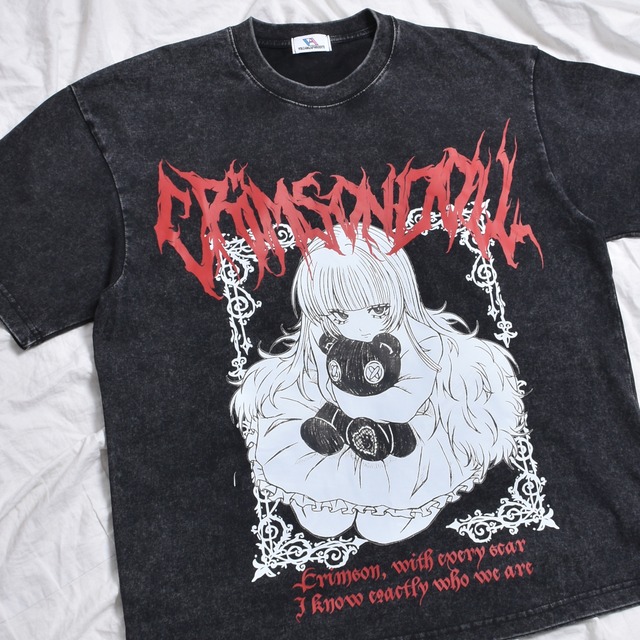 【4/22 完売→再入荷！】新作★Doll Girl ウォッシュTシャツ