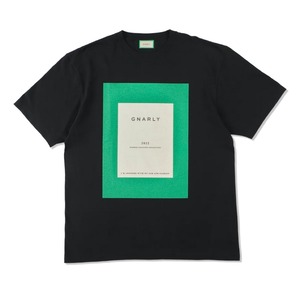 【GNARLY】 GNARLY Logo Tee / Black Green