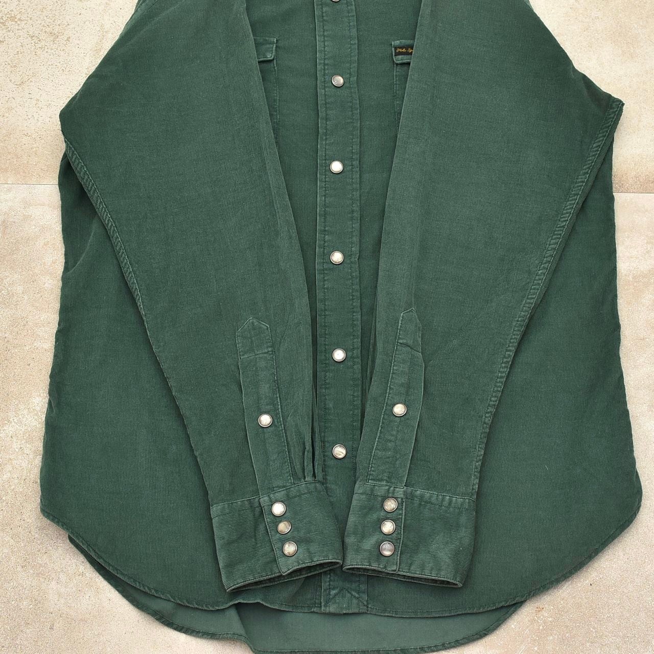 90s POLO SPORT Ralph Lauren corduroy western shirt | 古着屋 grin