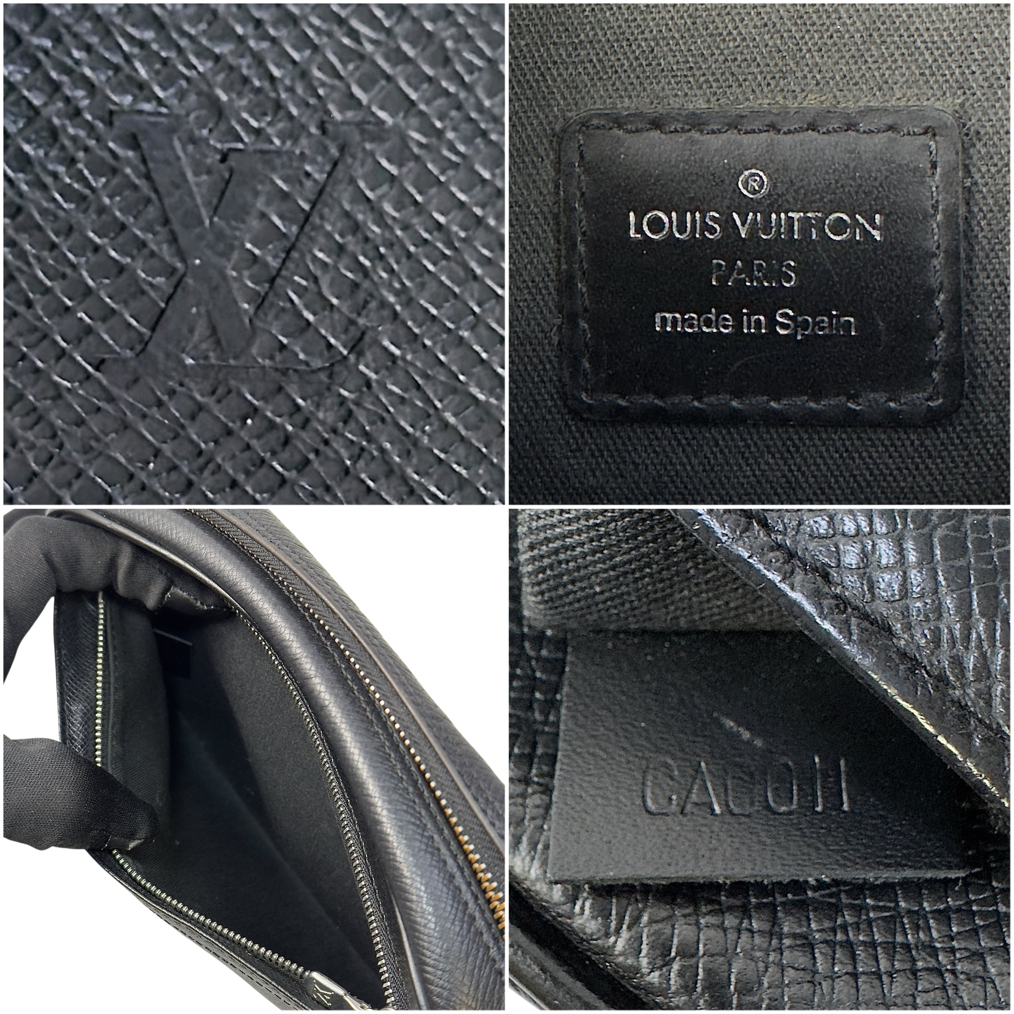 LOUIS VUITTON ルイヴィトン タイガ カルガ クラッチバッグ セカンド