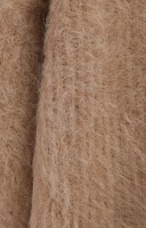 CLANE BOAT NECK SHAGGY KNIT ONEPIECE