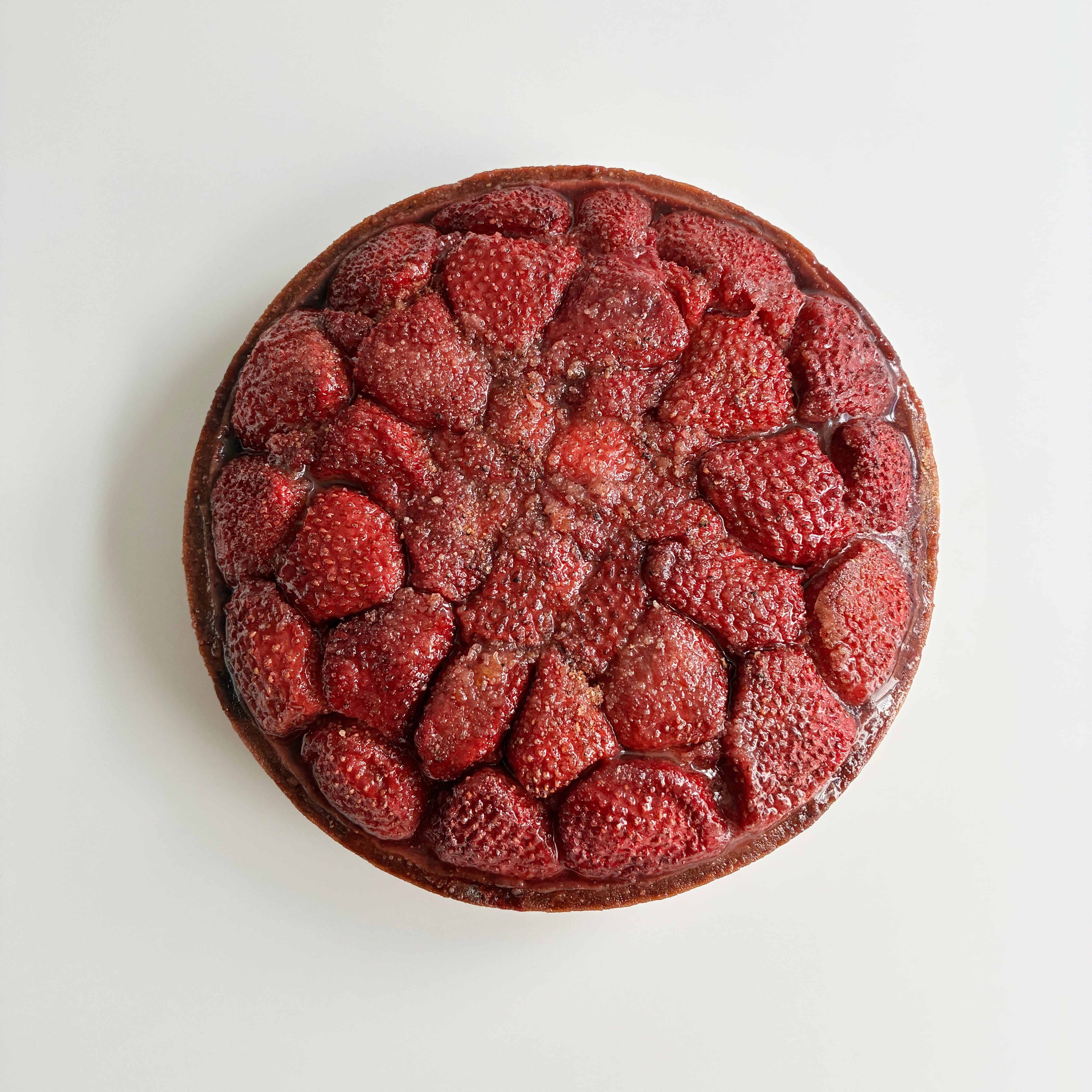 焼きいちごのタルト / Baked Strawberry Tart (冷凍) | cafedelento