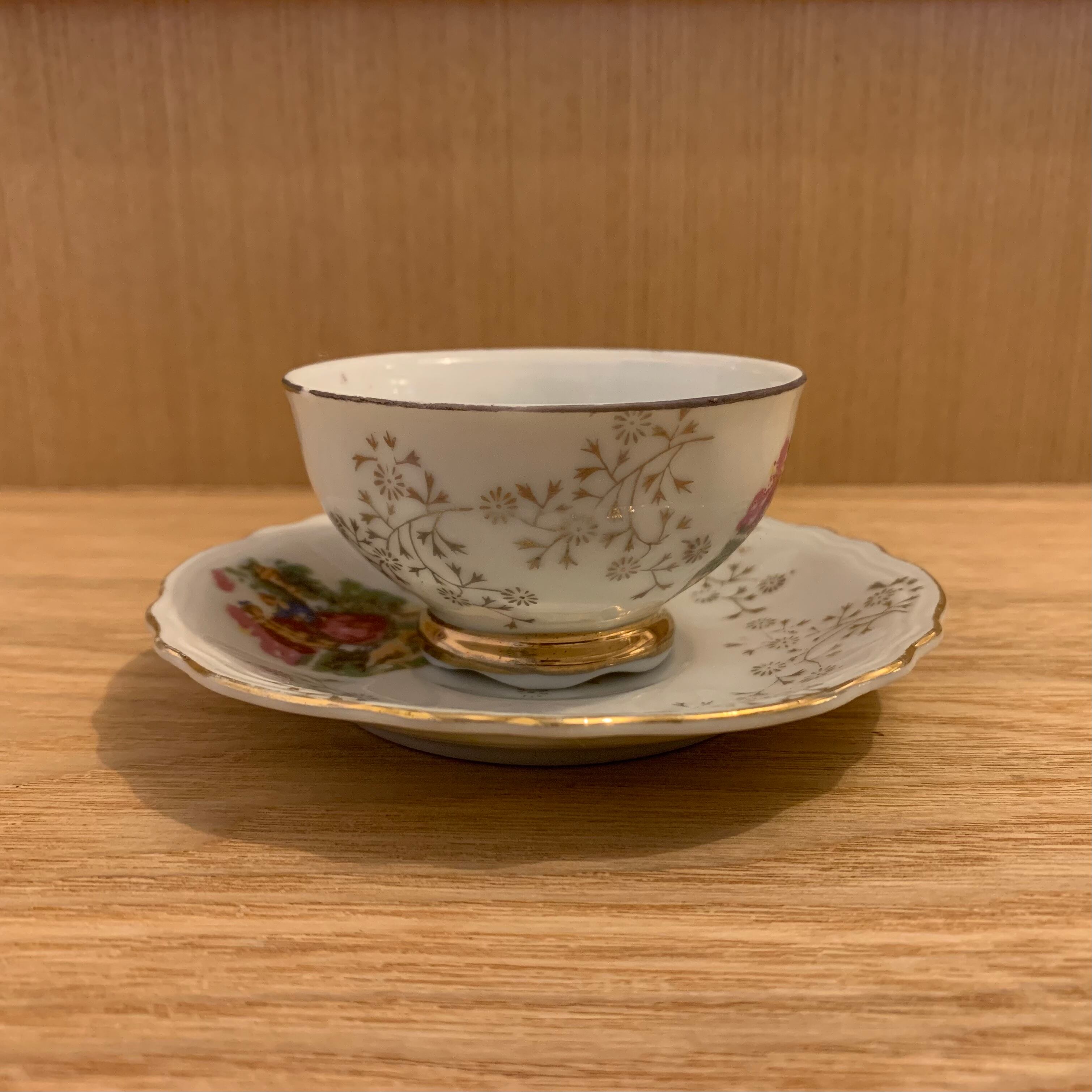 ヴィンテージ ミニカップ&ソーサー | Zelkova Antique and Art