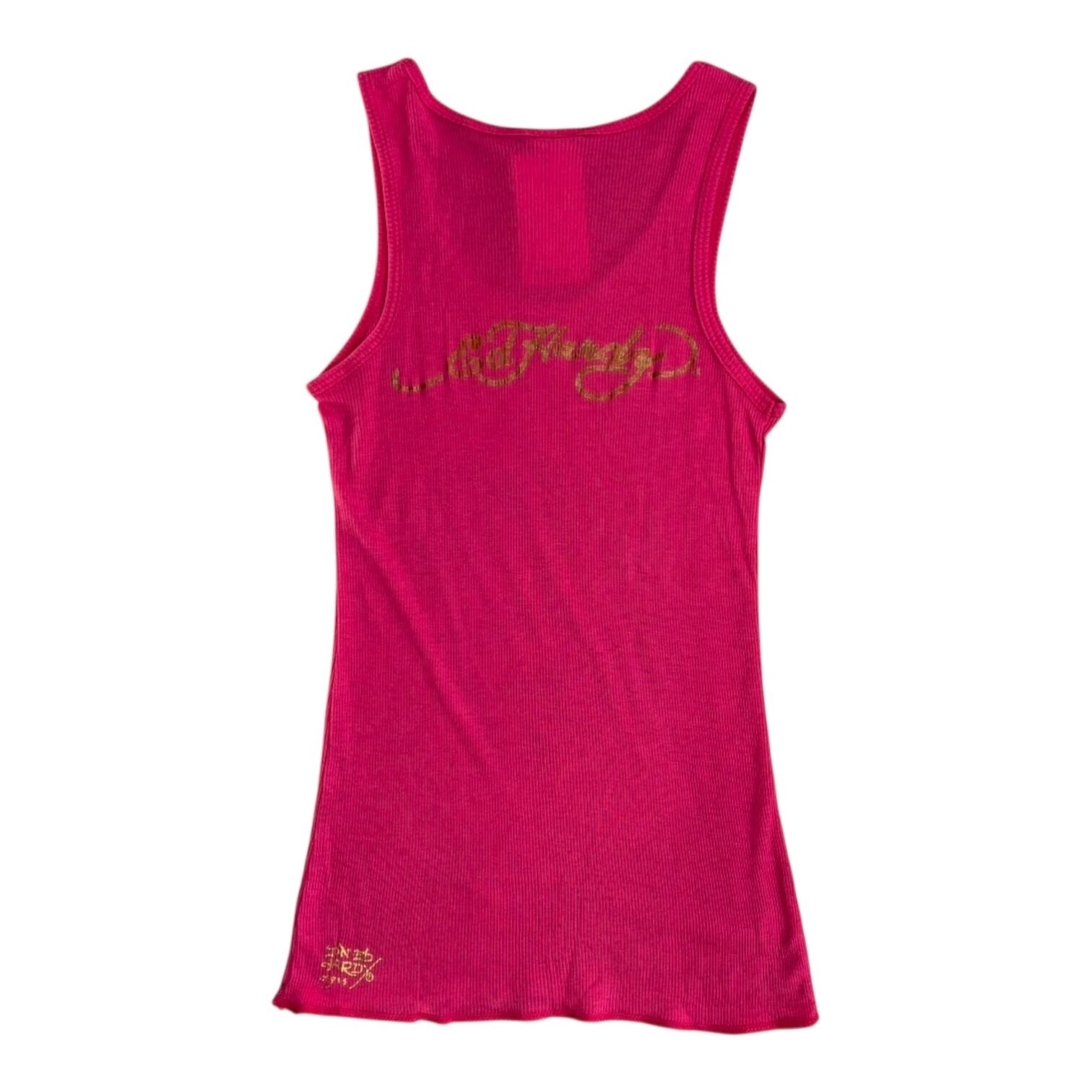 Ed Hardy” pink tank top | Neova