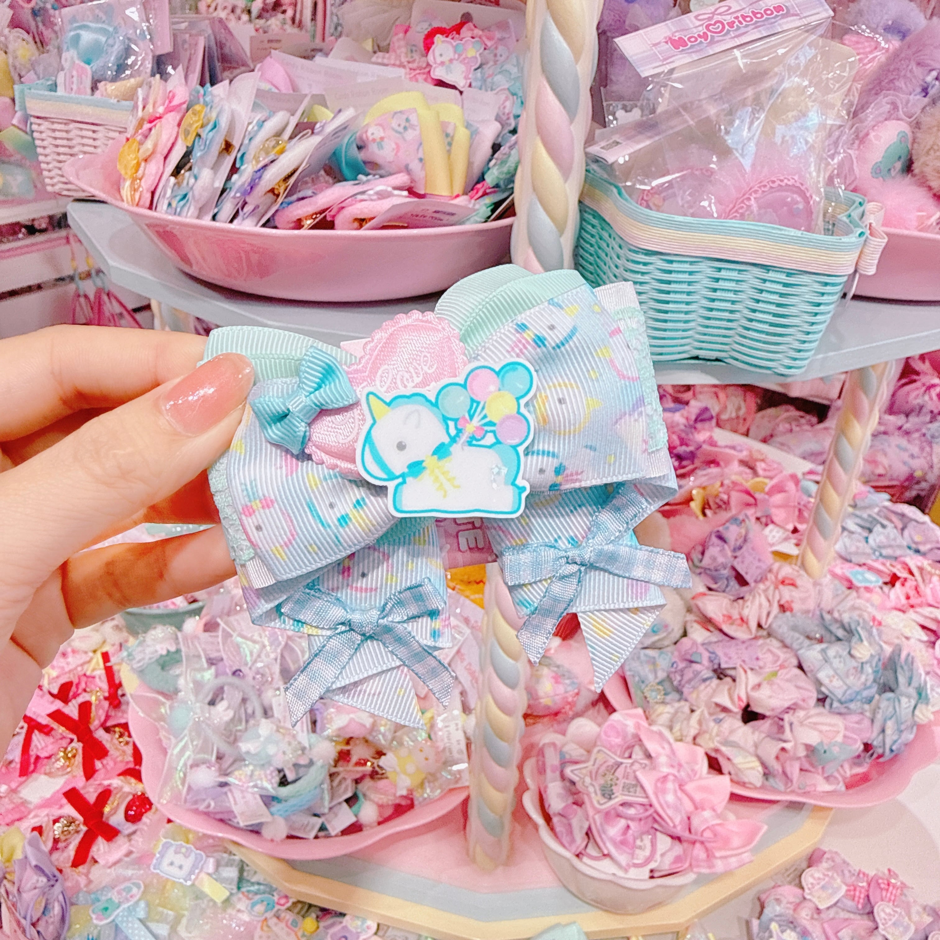 【R38】57-47カノンリボンヘアクリップ