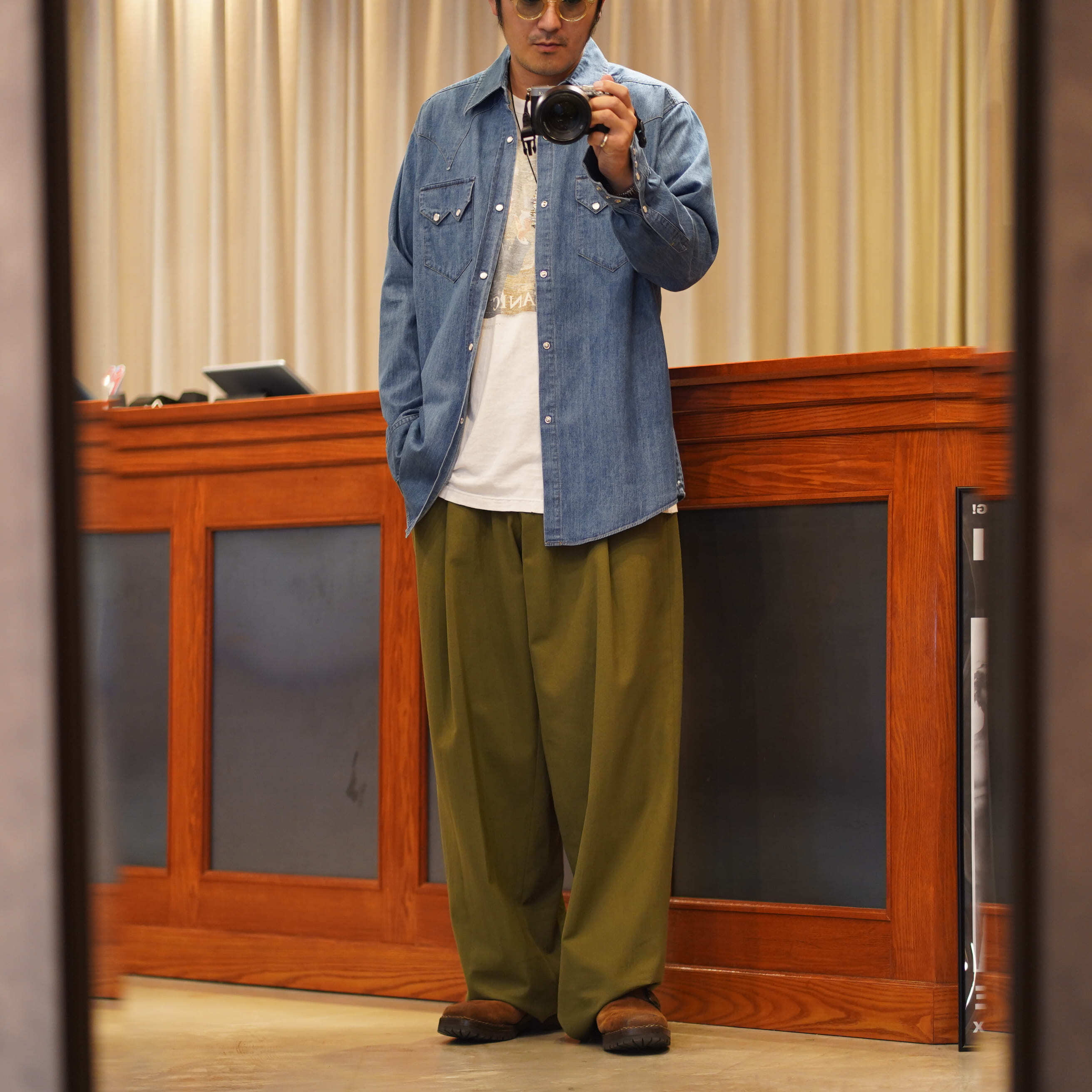 MAATEE&SONS マーティーアンドサンズ HウールDOUBLEJACKET ジャケット 