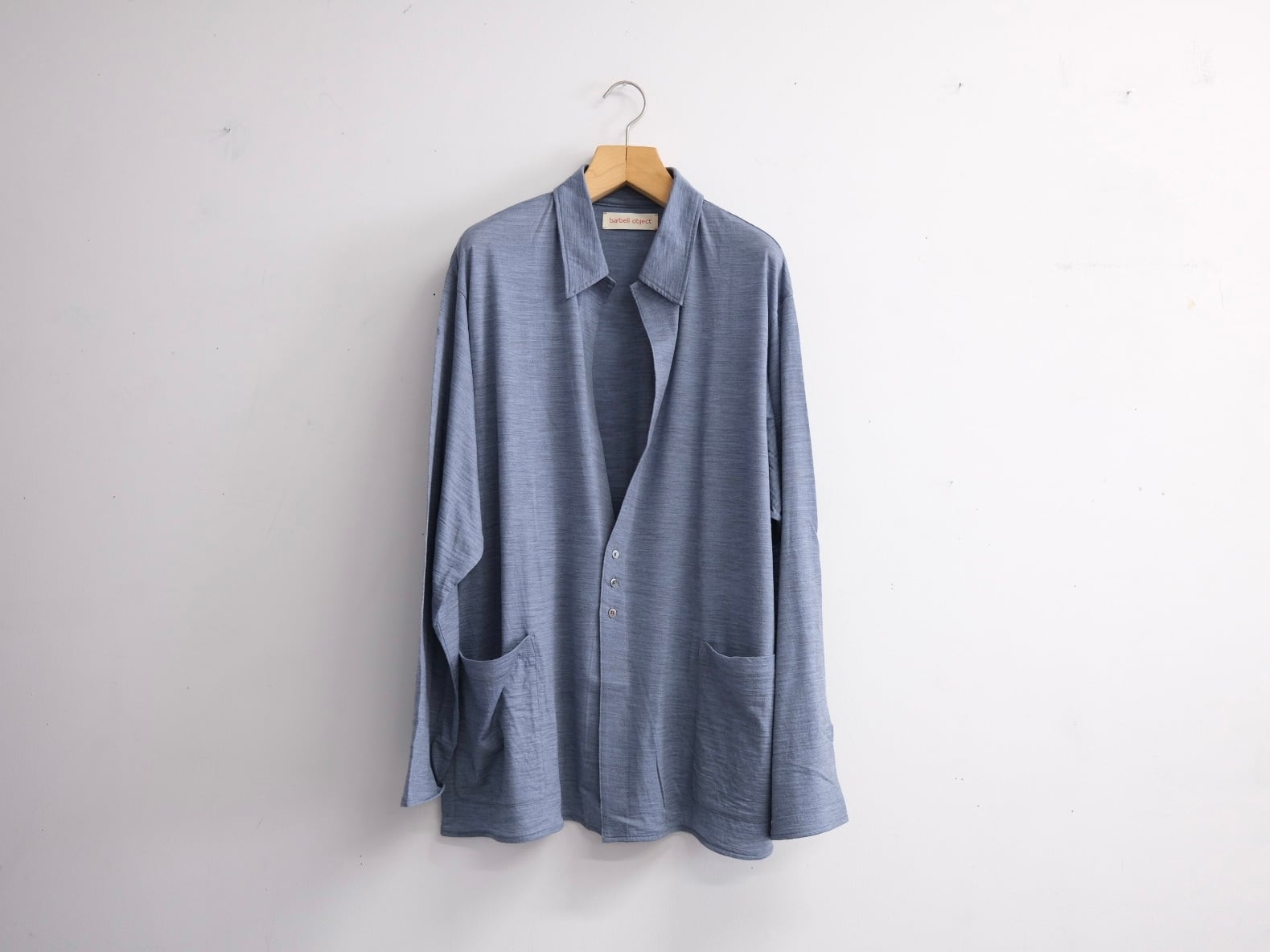 barbell object”3b cardi blue” | Lapel online store