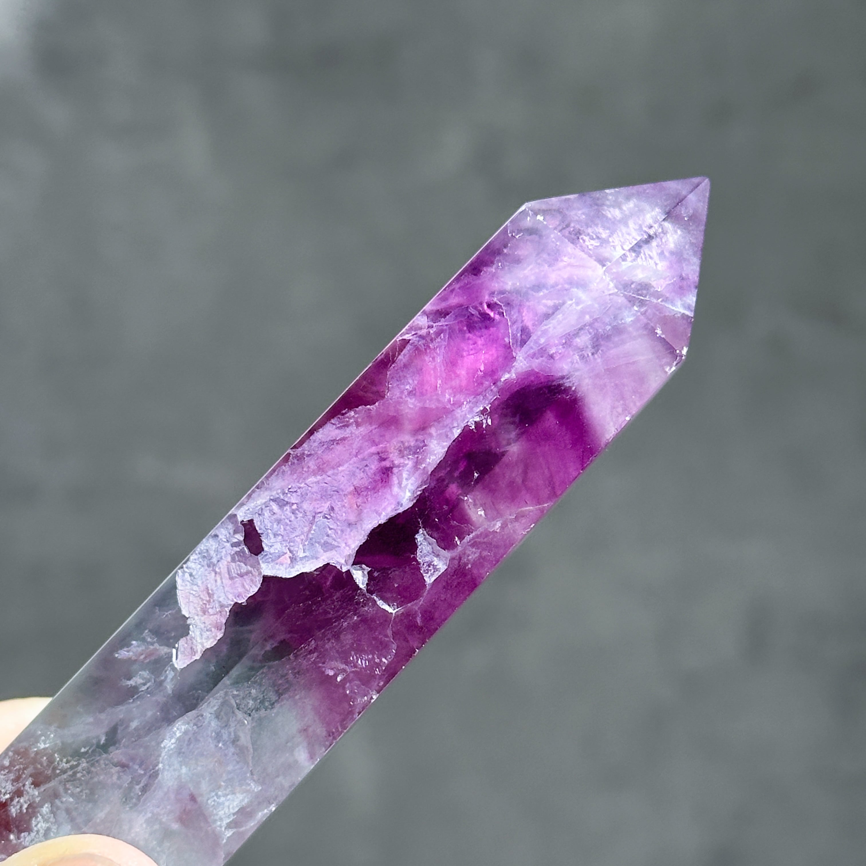 レインボーフローライト タワー12◇ Rainbow Fluorite ◇天然石・鉱物