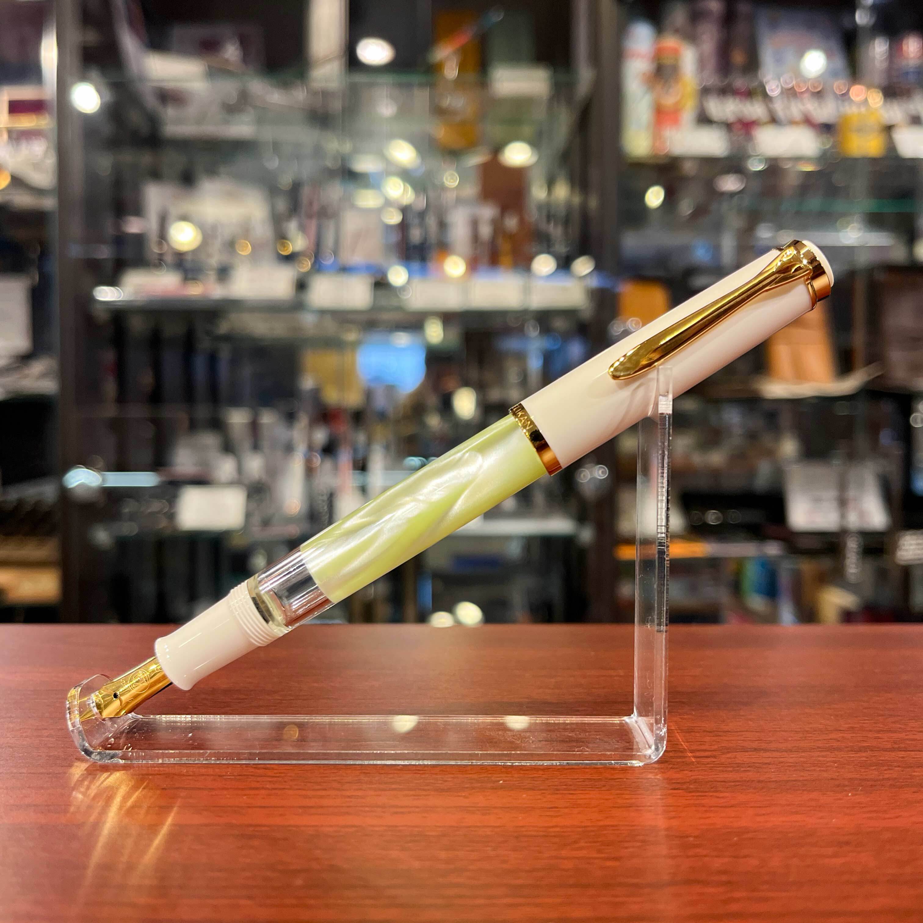 ペリカン万年筆 特別生産品 クラシックM200 パステルブルー ペン先EF 若い 