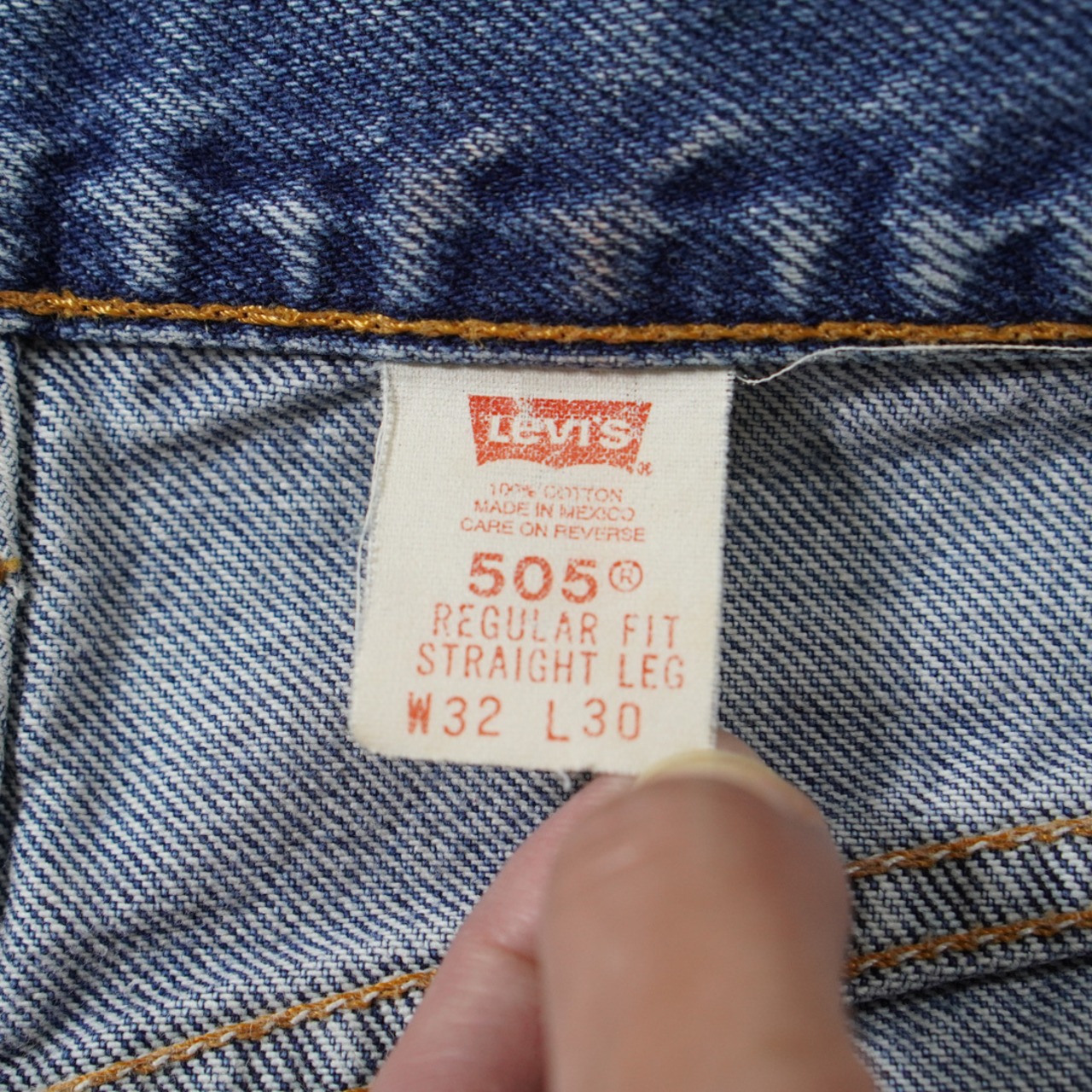 06s Levi's505 denim pants W30.5L27相当 古着 - 14