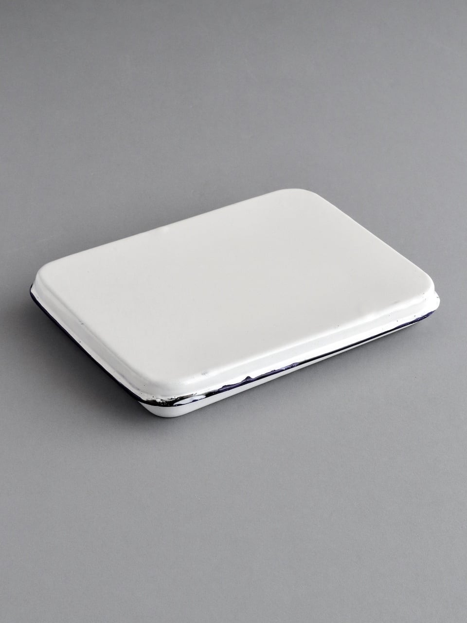 チェコ製 ホーロートレイ 2枚セット｜Enamel Tray Set of 2