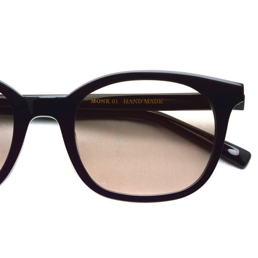A.D.S.R. / MONK モンク 01 (b) / Shiny Black- Light Brown A.D.S.R. / MONK モンク 01 (b) / Shiny Black- Light Brown