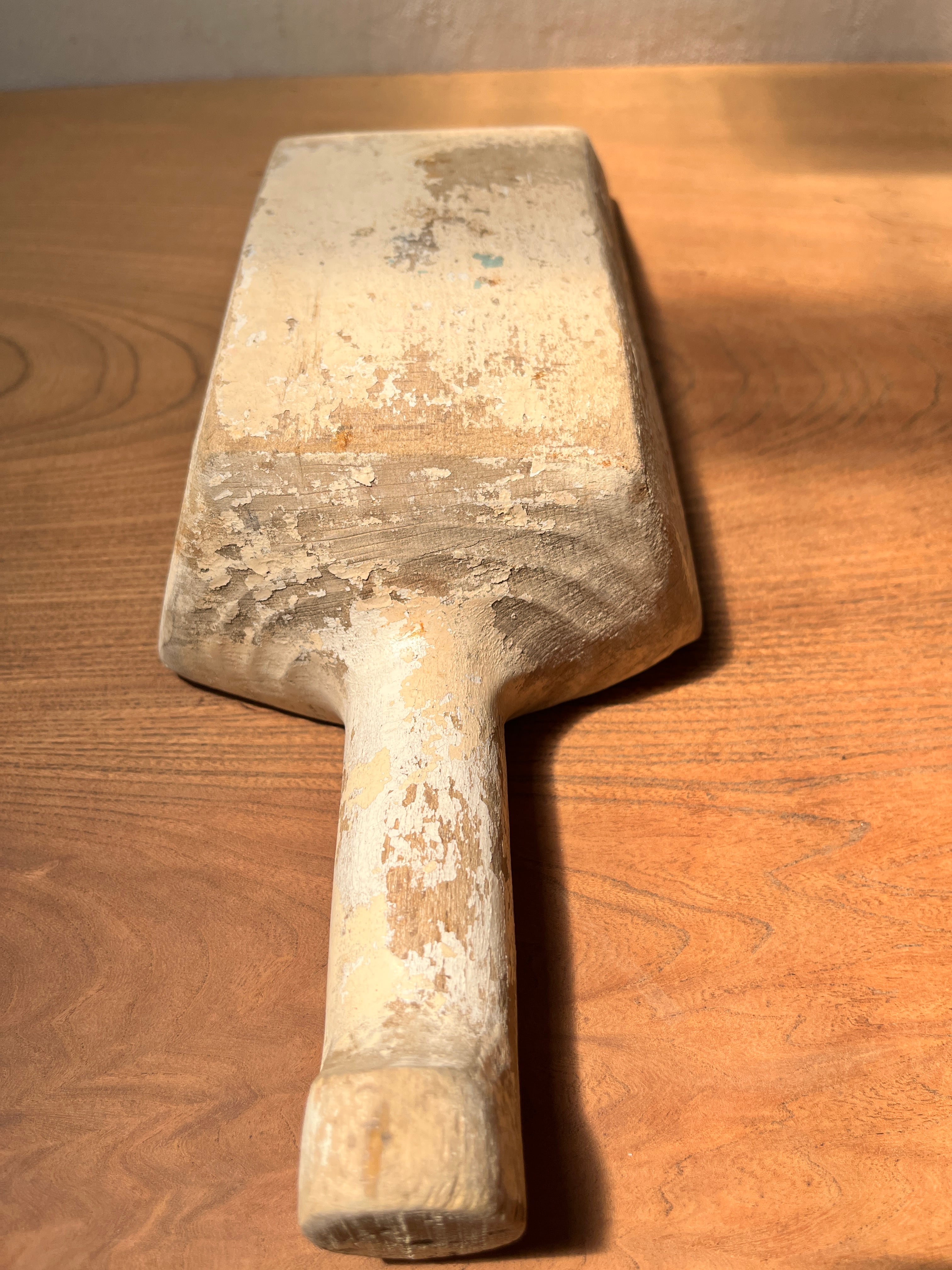 Wooden scoop France＜木製スコップ・フランスアンティーク・木製道具
