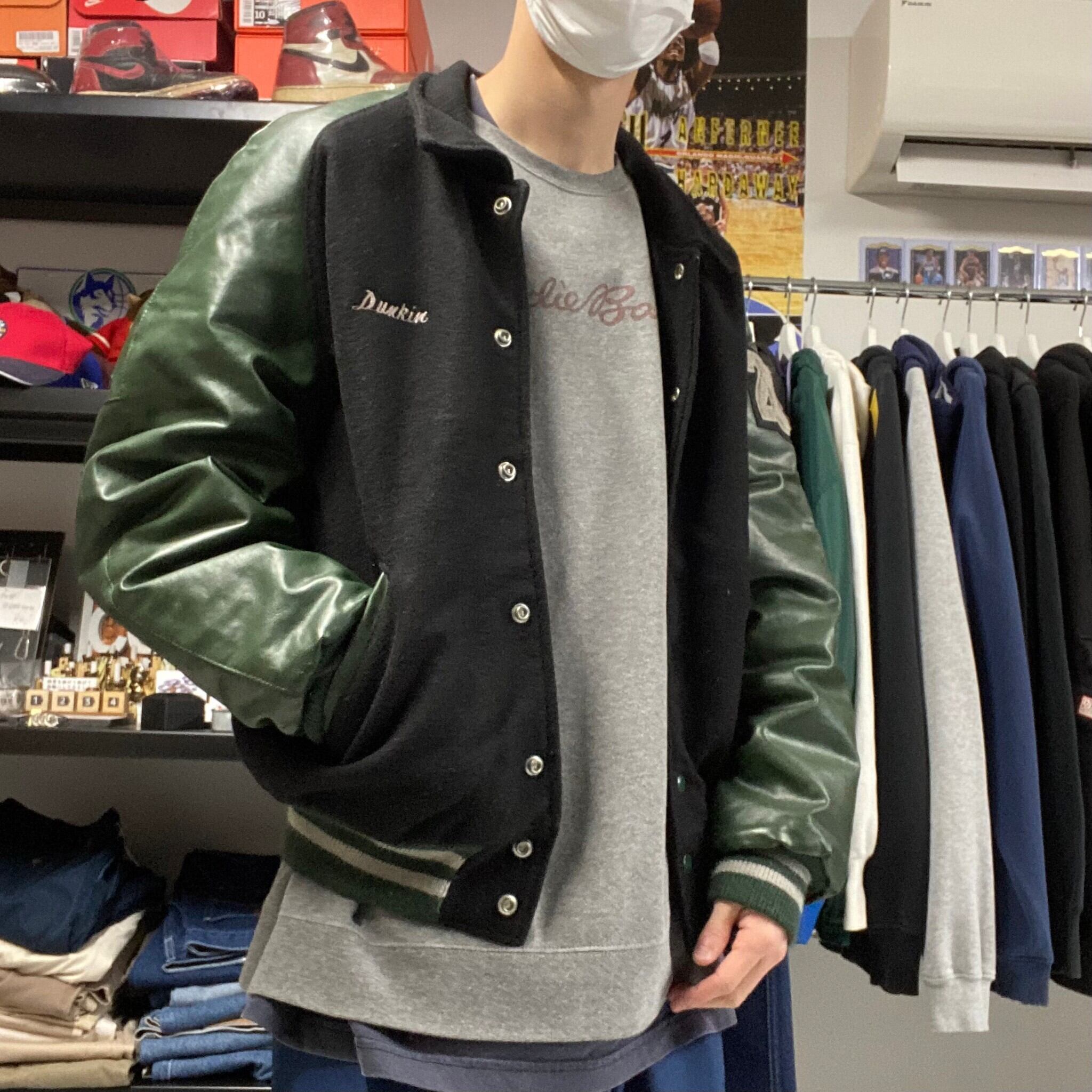 【レア！】ROCK CREEK AUTHENTICS レザー スタジャン 90s