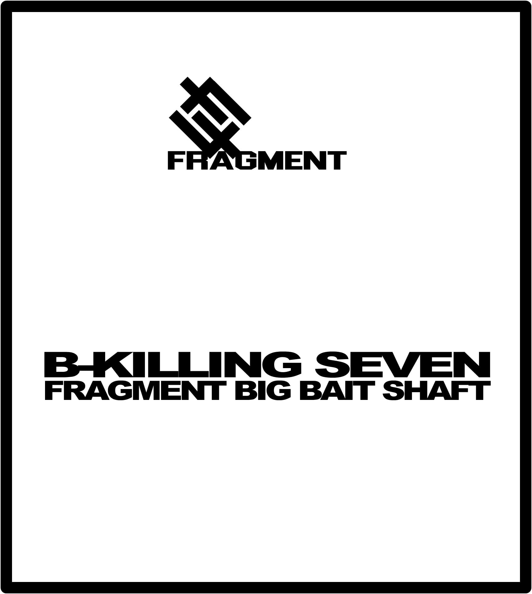 受注可能 B-KILLING SEVEN 5型 【Carbon grip】 | FRAGMENT FACTORY