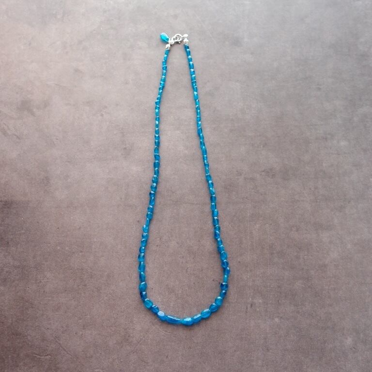 再入荷【SV】Apatite Necklace／アパタイト ネックレス （deep color