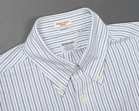 WORKERS(ワーカーズ)～Modified BD, Supima OX Matilda Stripe～ | Amboy