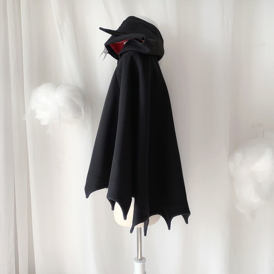マント ジャケット バッド コウモリ 可愛い コスプレ コンカフェ 衣装