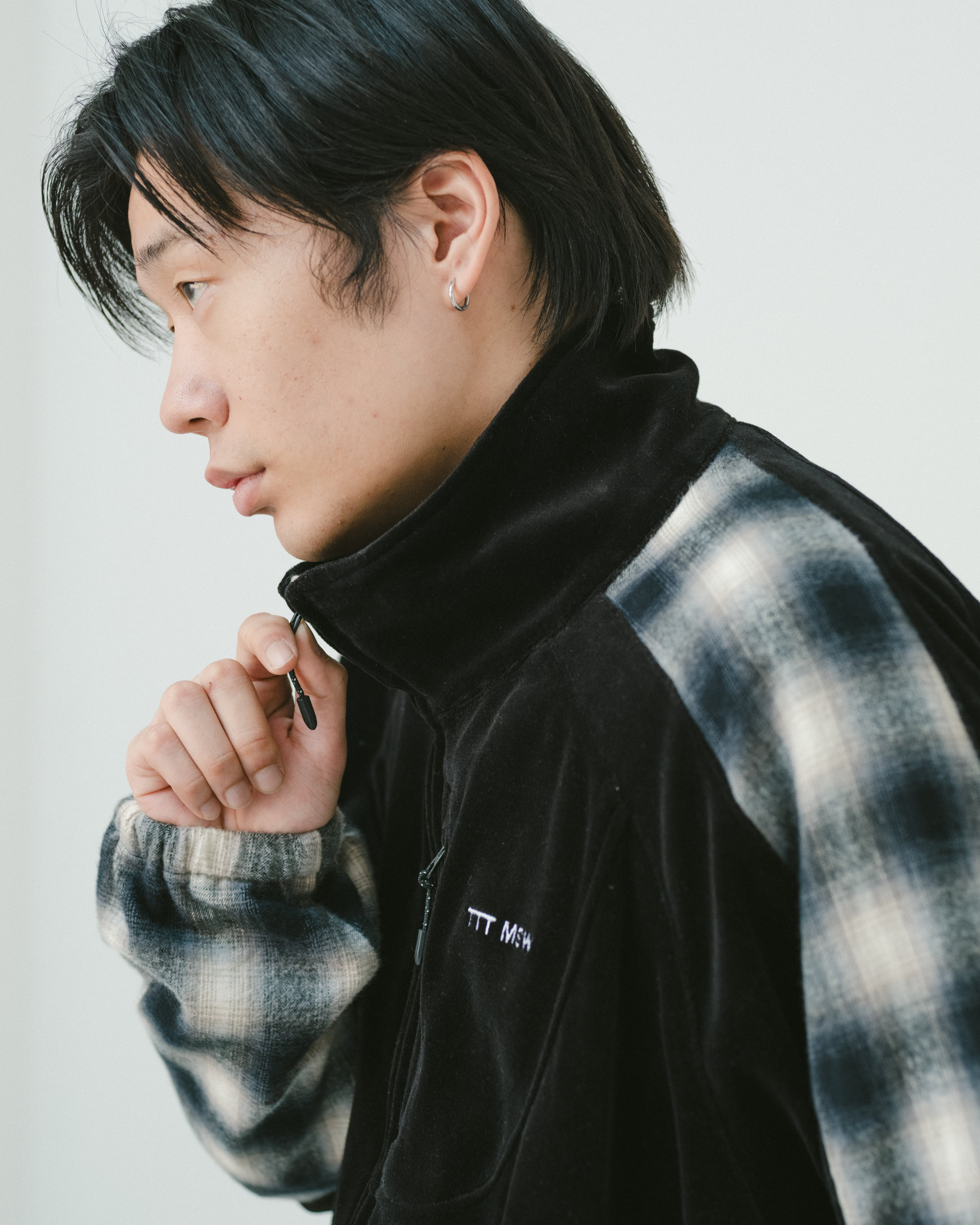 Velours track jacket（BLACK） | TTTMSW