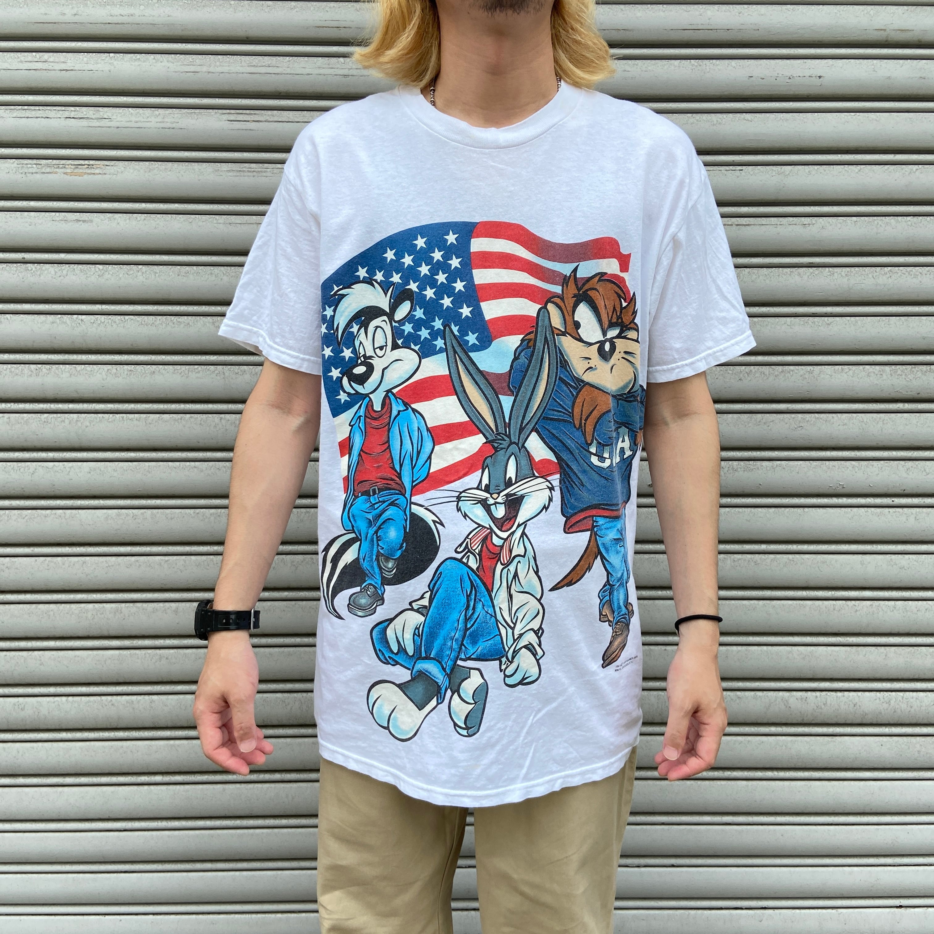 希少！90s バッグス・バニーBigシルエットＴ