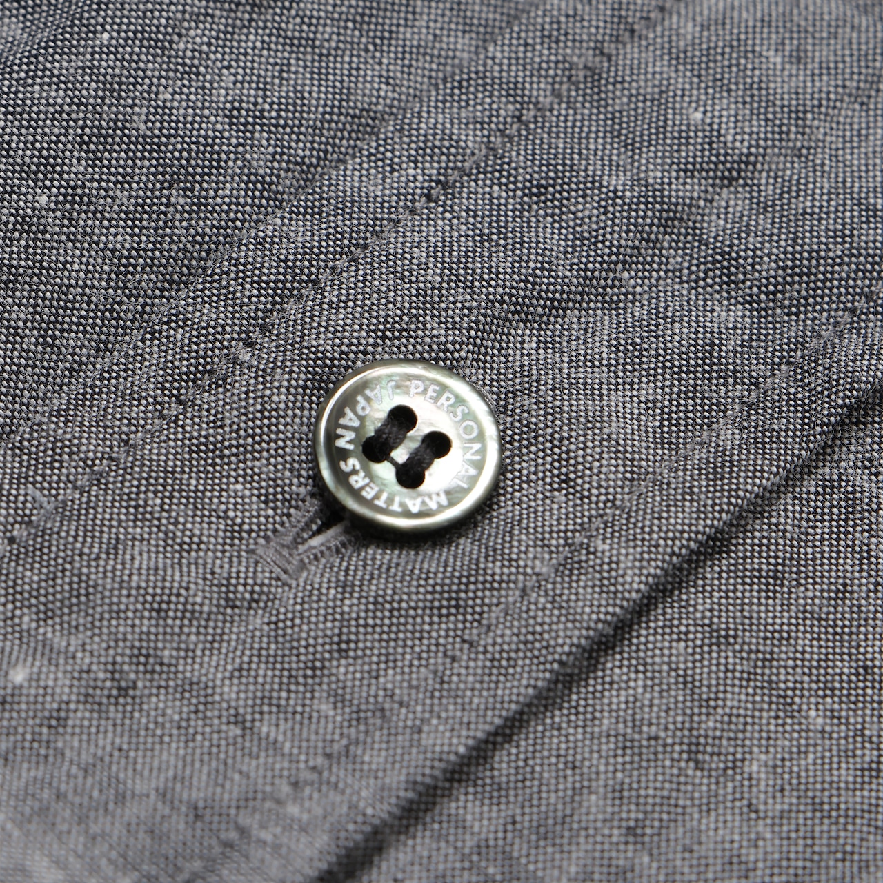 PERSONAL MATTERS PROJECT N°15 COTTON CHAMBRAY SHIRT