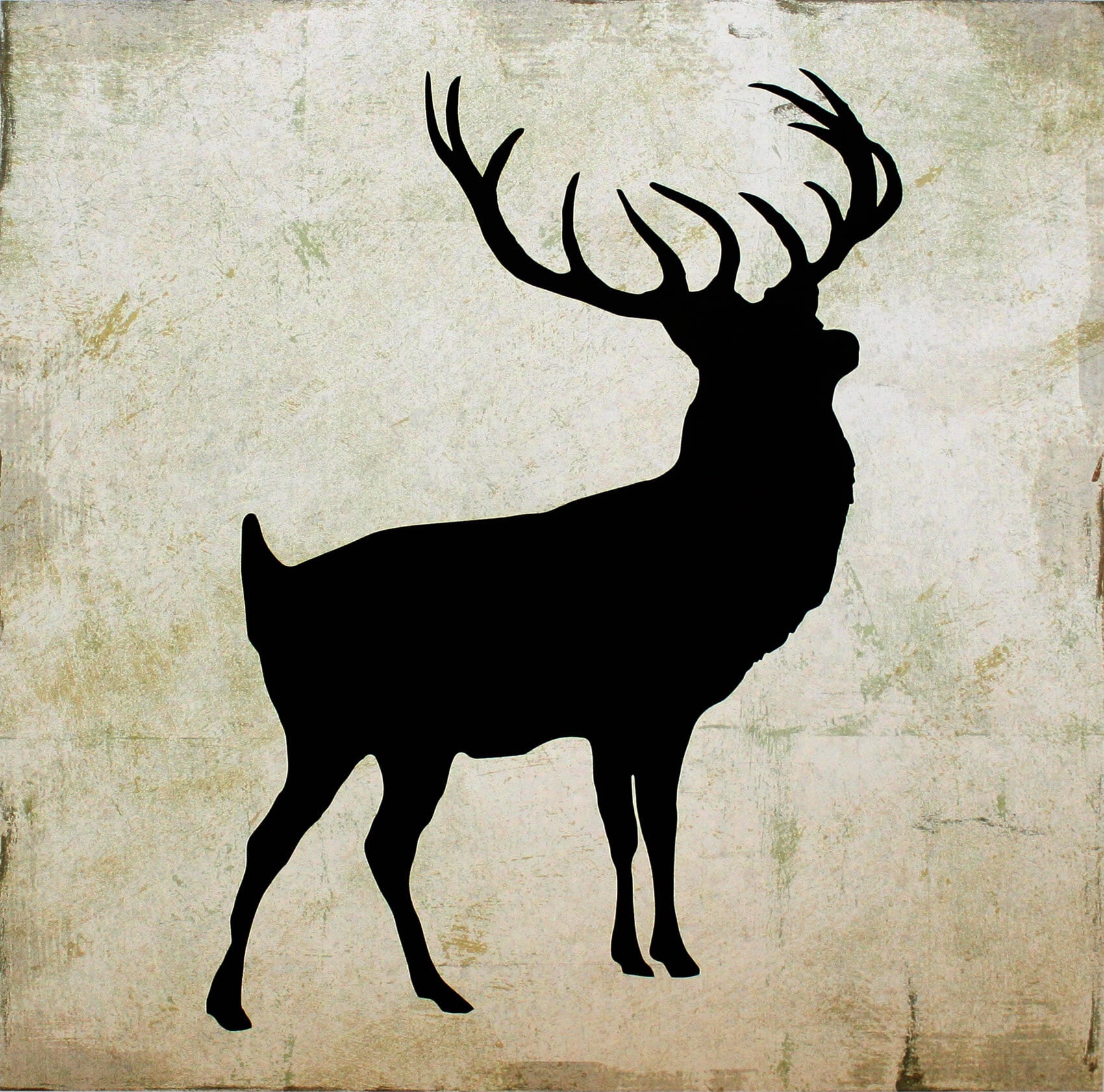 モノトーンアート 「ディア」額縁 フック付き インテリアポスター