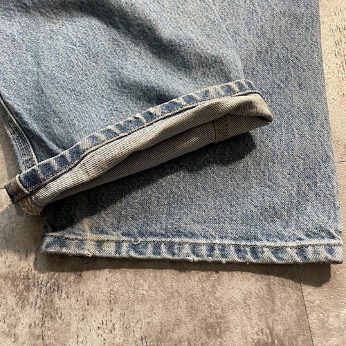 USA生地製 デニム ダブルニー Carhartt B73 DST 31×30 詳細写真14