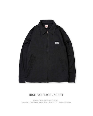 AT-DIRTY/HIGH VOLTAGE JACKET (W.BLACK)