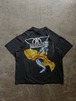 AEROSMITH Just Push Play World Tour 2001-02 エアロスミス リプリントTシャツ XL 黒