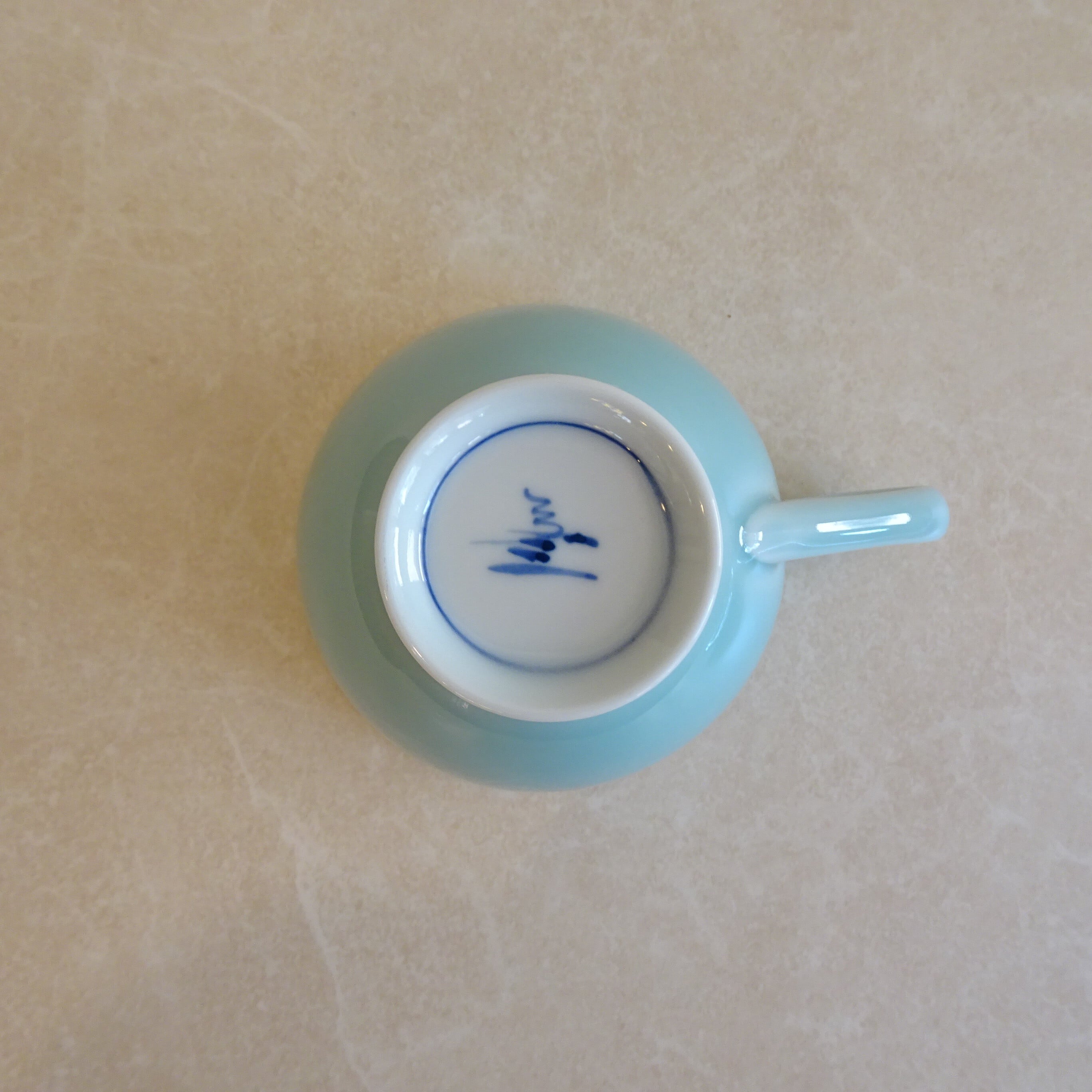 伊万里焼 青磁カメリアのカップ＆ソーサー | 純喫茶家具の村田商會