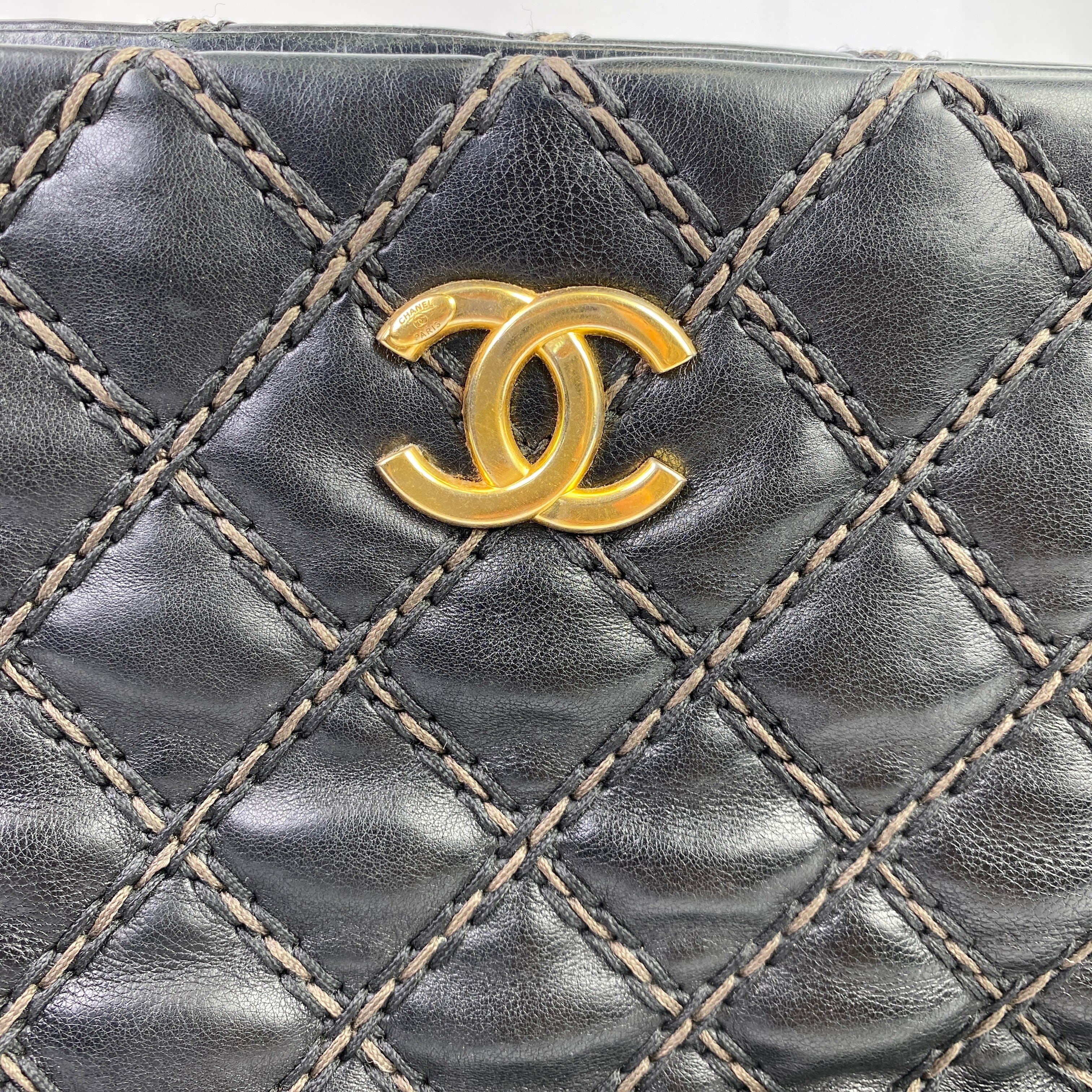 CHANEL シャネル【正規品】極美品　パリ限定マトラッセ　チェーンバッグ