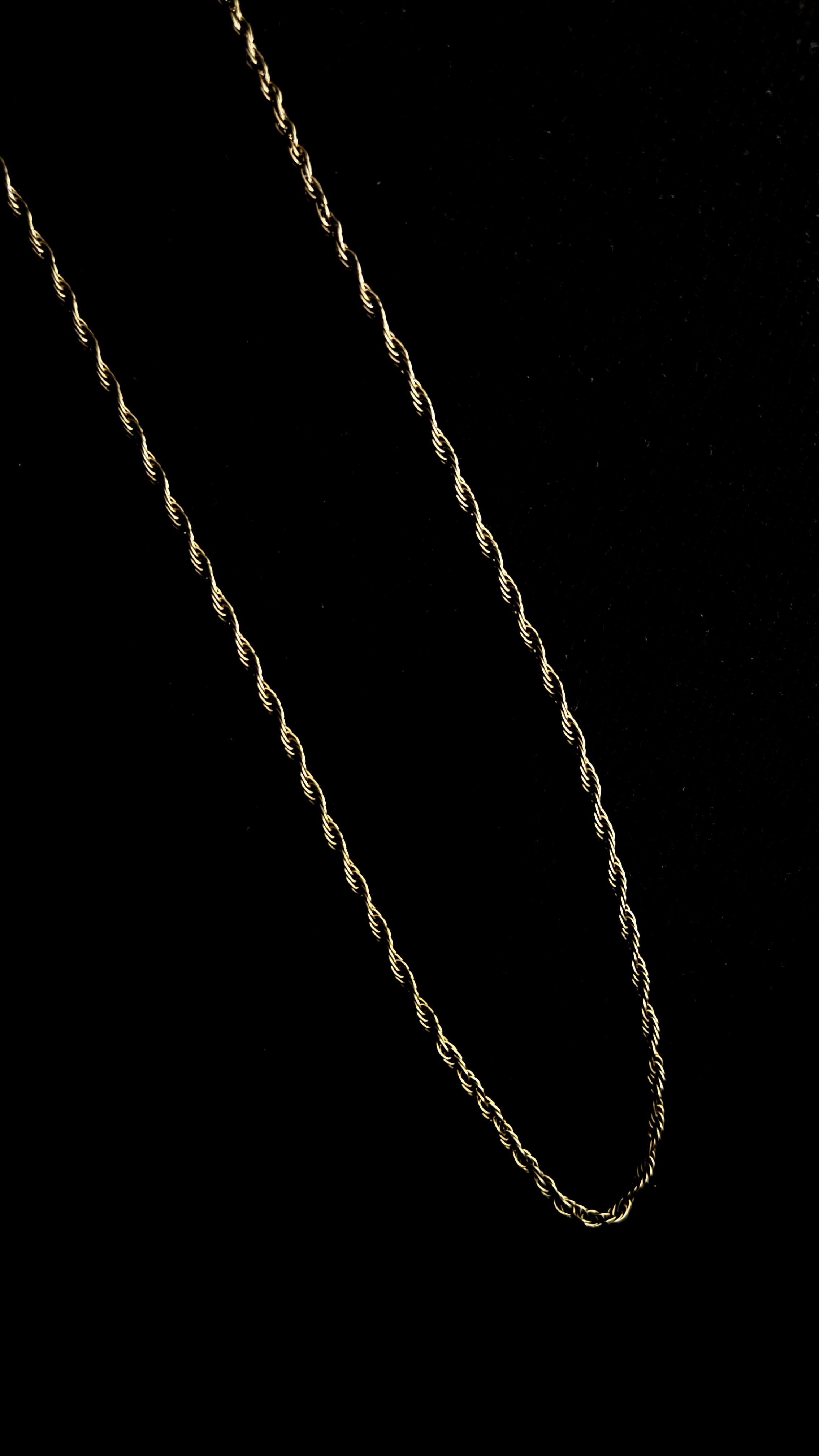 vintage silver necklace Filo