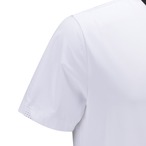 MEN BACK FABRIC BLOCK SHORT T-SHIRT