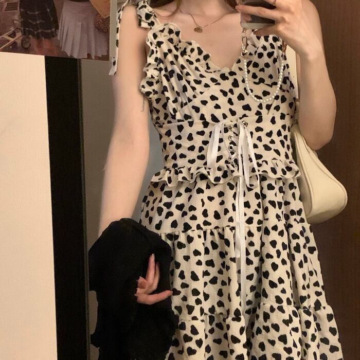 ウェストフローラルドレス レースシャツ 大人ガーリー スウィート キュート カジュアル 花柄 ドラファッションホール66883966784