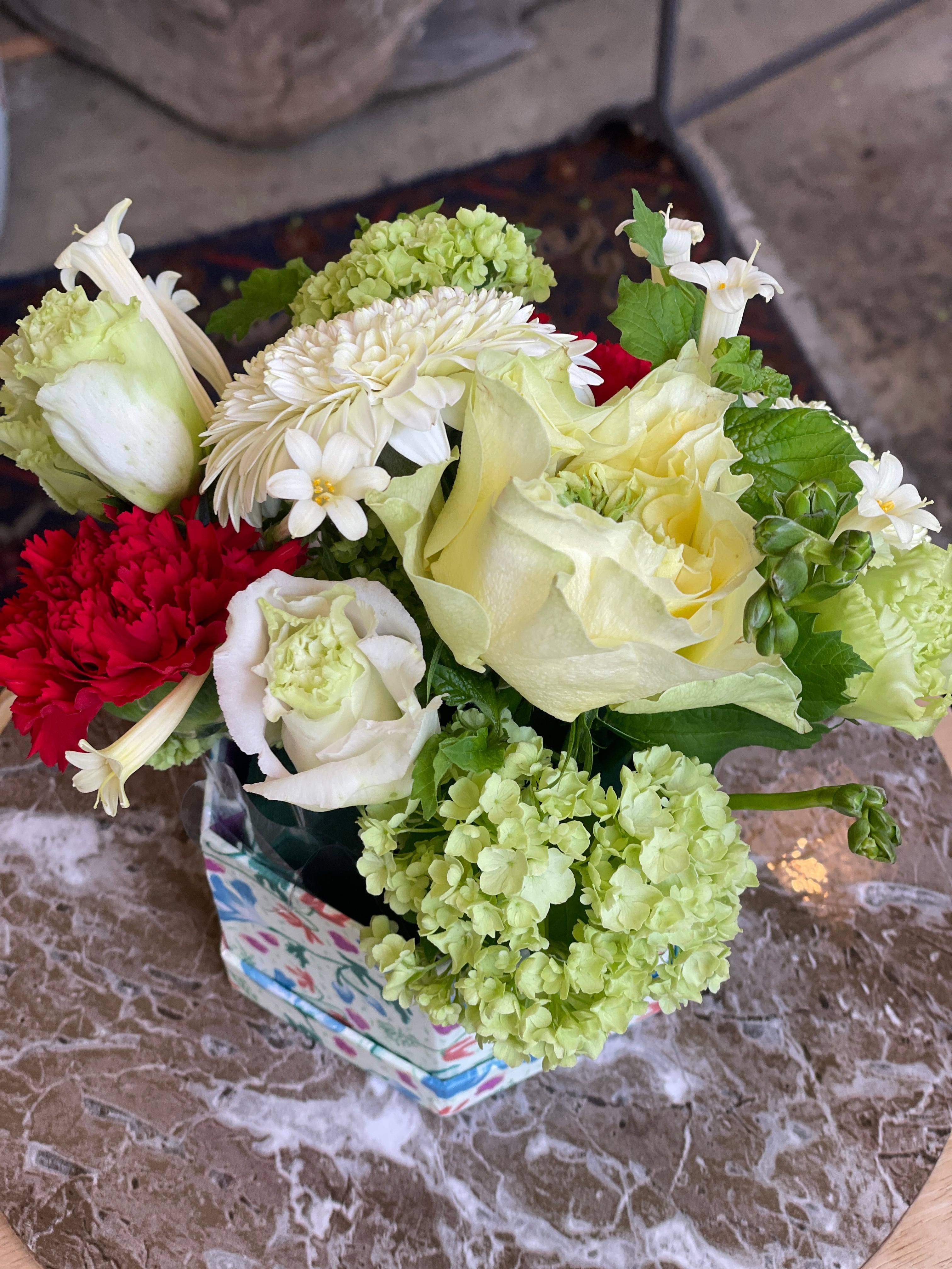 //♡natural♡box flower // for Mother's Day //