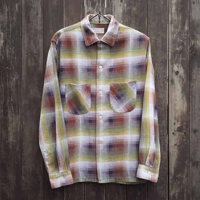60's Hunters Lane プリントネルシャツ | 古着 通販 relddot | レルドット