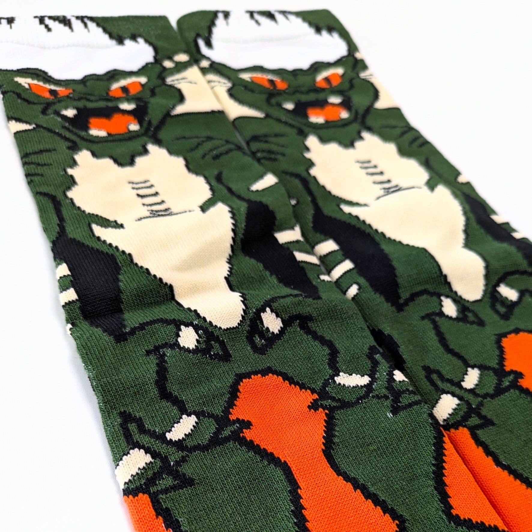 【 crew socks / クルーソックス 】『 グレムリン / ストライプ 』 靴下 / ソックス 〚アメリカン雑貨 アメトイ〛