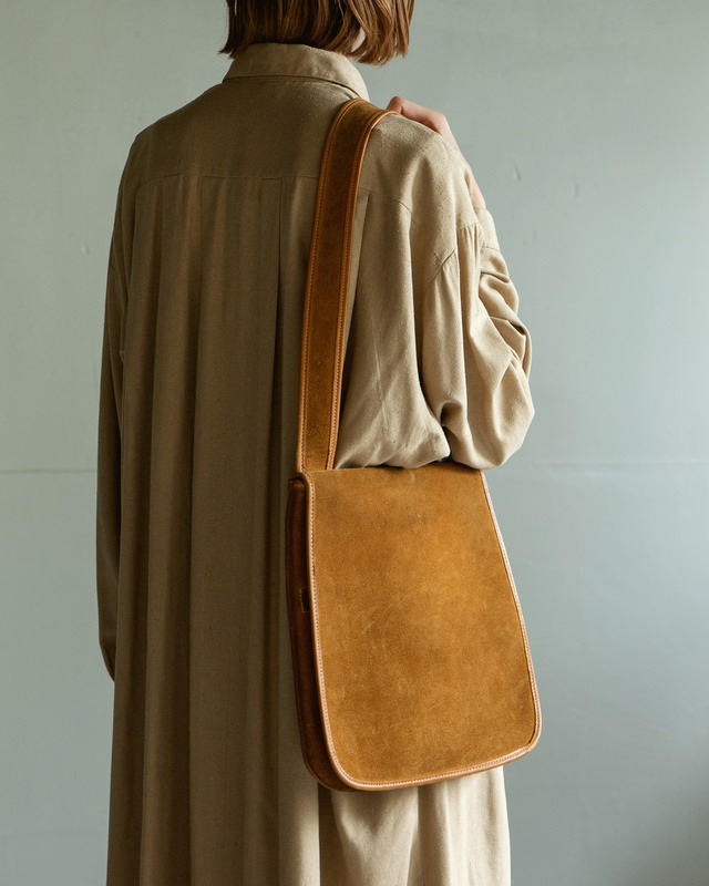 1960s Bonnie Cashin for MEYERS - suede leather  shoulder bag