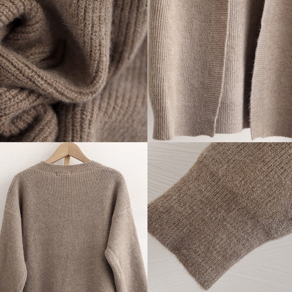 ロング ニット カーディガン レディース 春秋冬 アウター きれいめ 大人 かわいい おしゃれ 羽織り フェミニン 防寒 ドロップショルダー 大人可愛い 大人女子