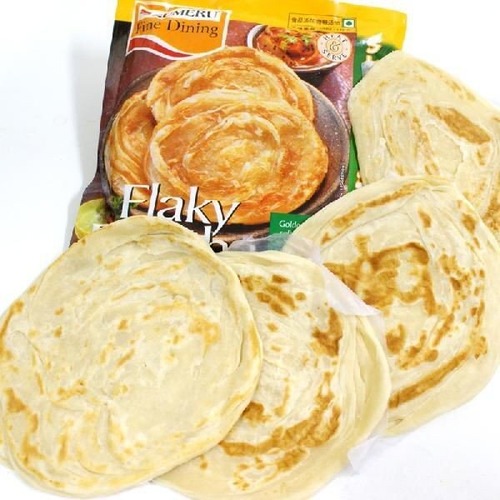 パラタ （無添加手作り 半焼成 パン ） ４枚入り400g ｘ5袋 送料無料 インドのパン クロワッサンとナンの良いとこ取り♪