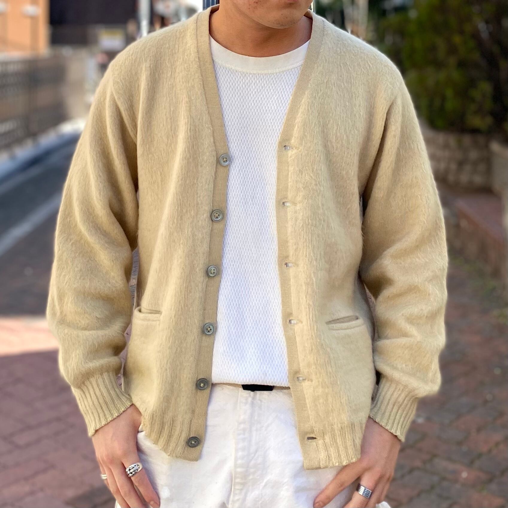 60年代 NATIONAL SHIRT SHOPS モヘア カーディガン-