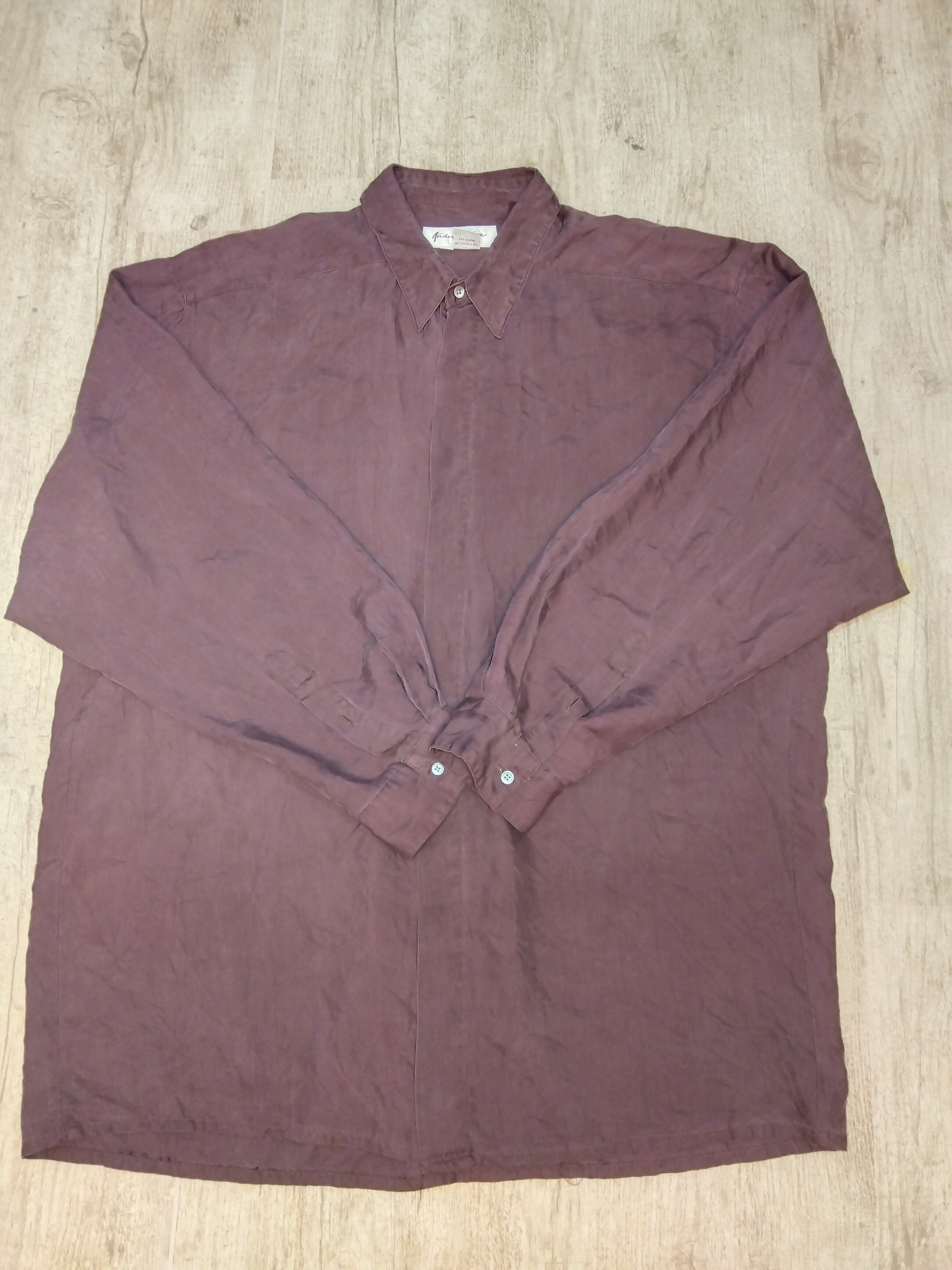 シルク L/Sシャツ