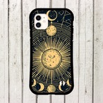受注生産 iPhoneケース 太陽中心の月相サークル｜星図アート STAR020A