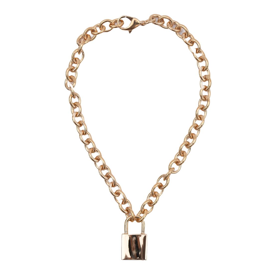VETEMENTS】PADLOCK LOGO NECKLACE | AYIN VETEMENTS】PADLOCK LOGO NECKLACE | AYIN