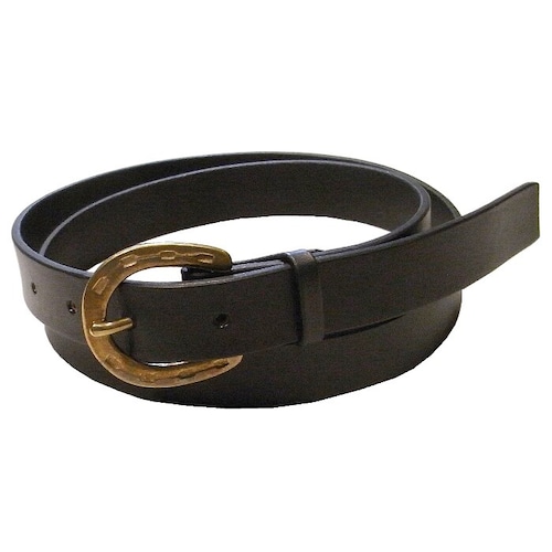 SEVENTY FOUR(セブンティーフォー) /  NARROW LEATHER BELT(HORSE SHOE)(STF19SF32)(レザーベルト)