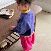 韓国子供服 / 26winter / cream bbang / ポカポカアンゴラニットTシャツ / キッズ / 冬服 *XXS~XL*