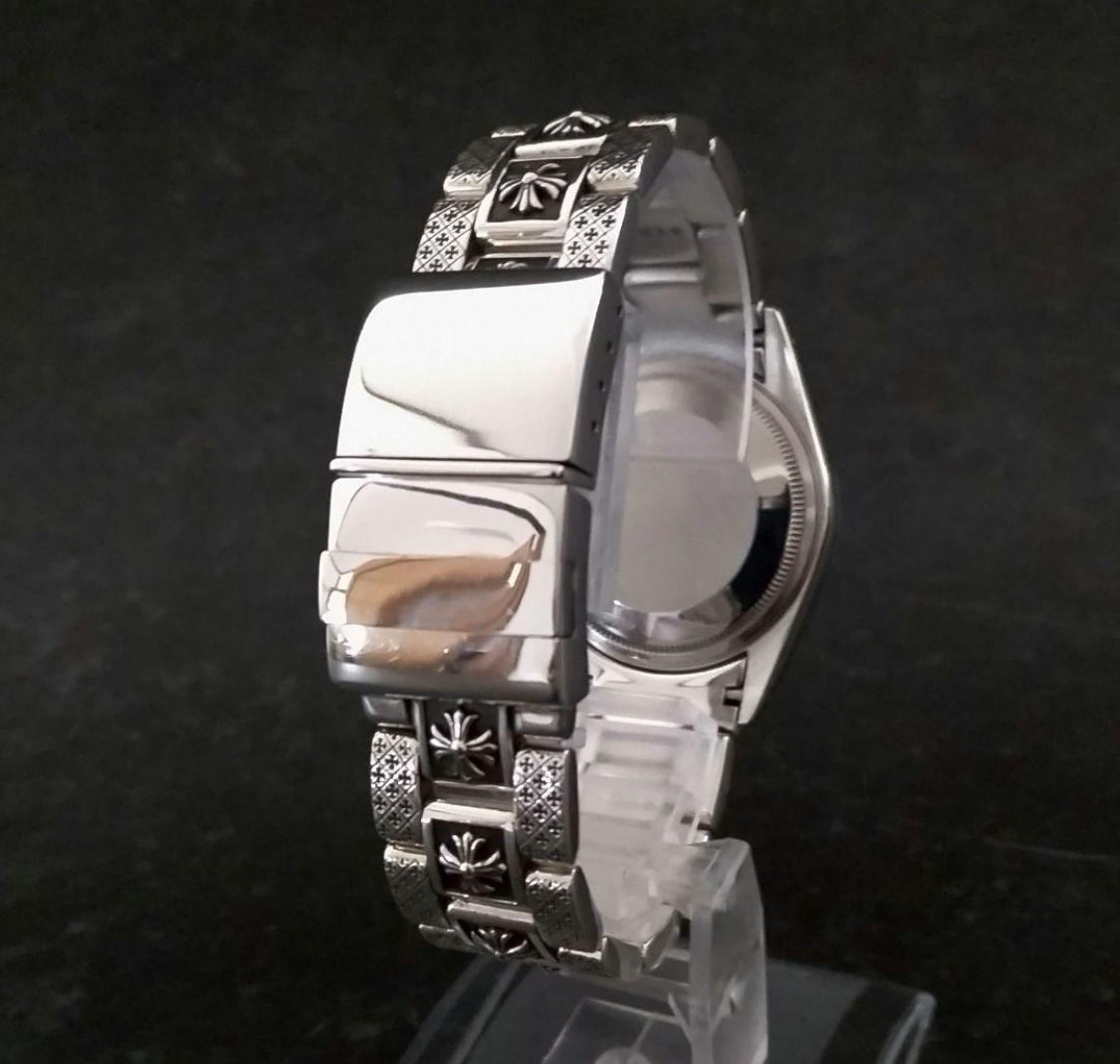 CHROME HEARTS クロムハーツ ウォッチバンド FLAT CHプラス ロレックス