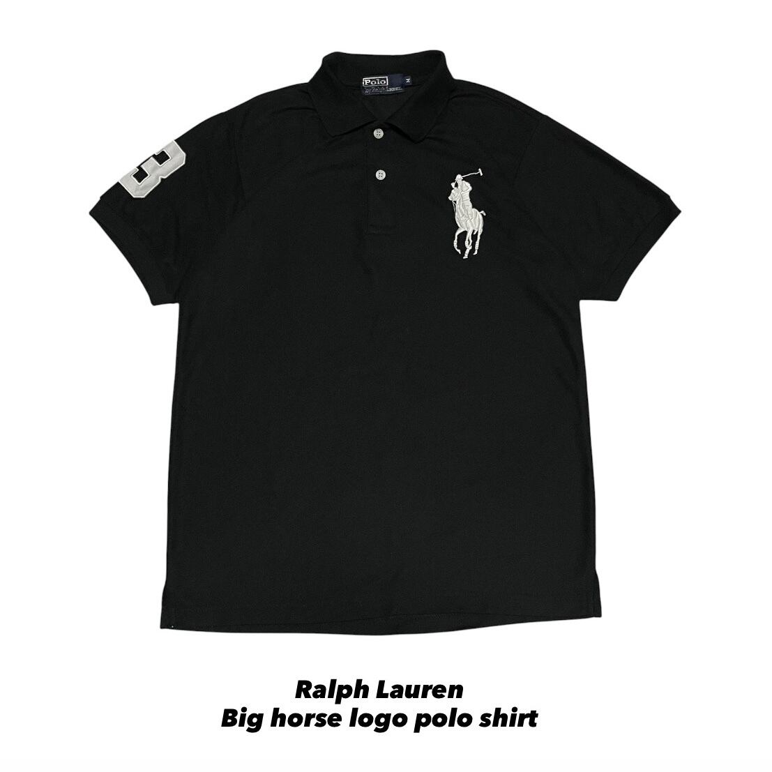 希少 y2k ポロ ラルフローレン ポロシャツ ビッグポニー ナンバリング Ralph Loren ラルフローレン ポロシャツ ビッグポニー y2k